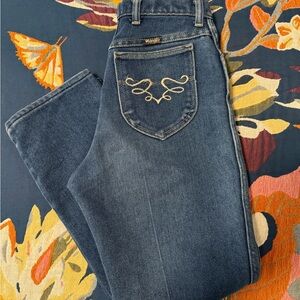 Vintage wrangler straight leg jeans